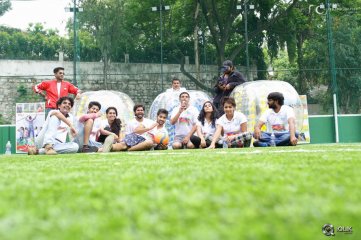 Kerintha Movie Team At Bubble Soccer Event
